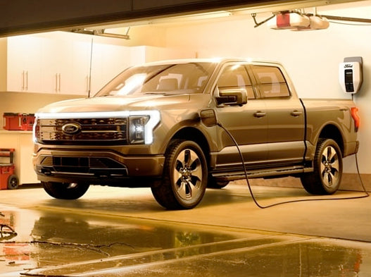 Ford F-150 Lightning with Charge Station Pro